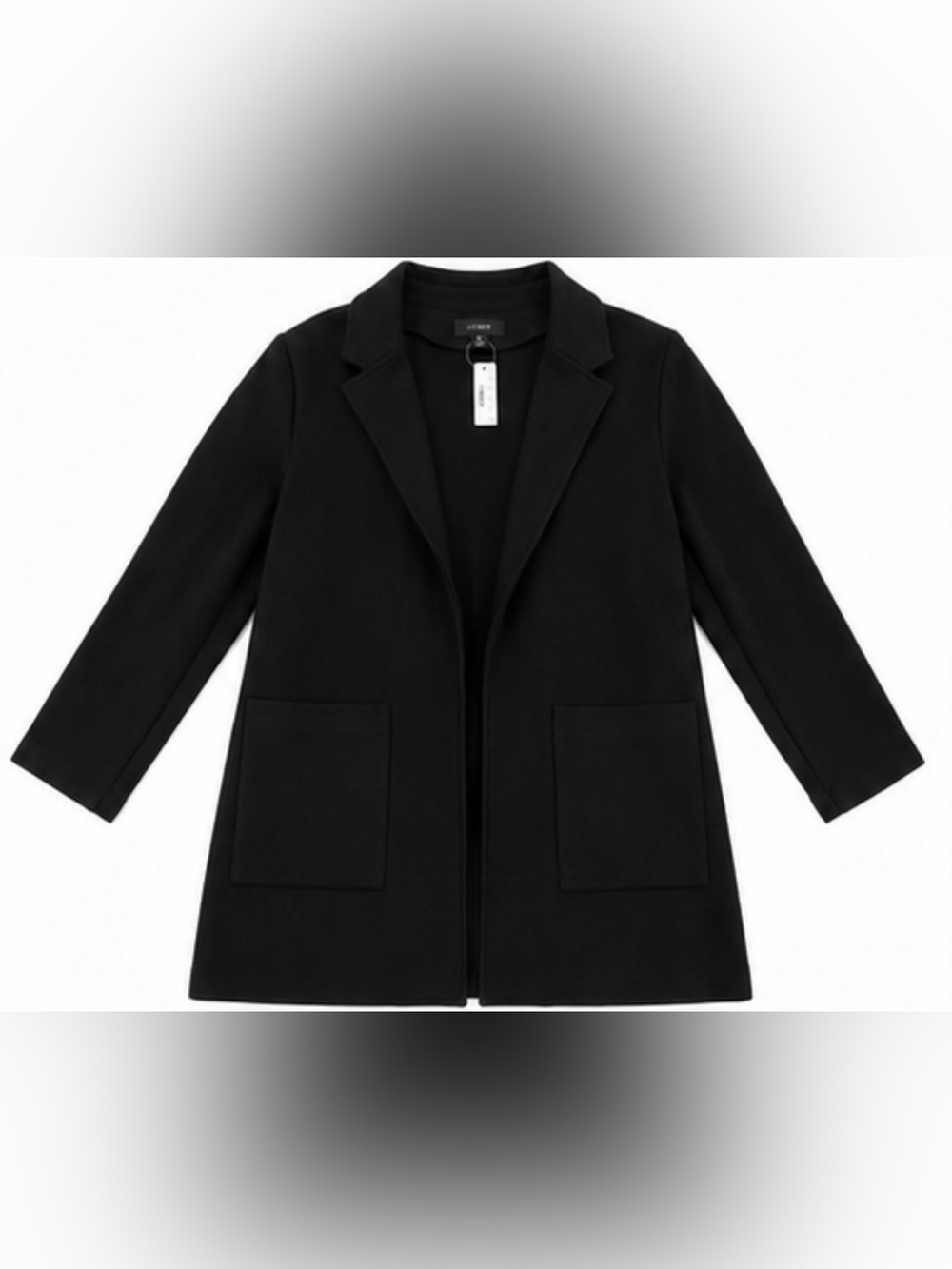 J. Crew Women's Navy Blue Tailored Blazer Coat